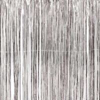 Deurgordijn Sparkling Silver 2x1 m