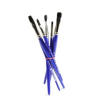 2) Superstar plat Runderhaar Penseel (mt. 2,4,6,8,10,12,14)