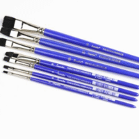 Alternative view of 2) Superstar plat Runderhaar Penseel (mt. 2,4,6,8,10,12,14)