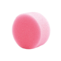 1) Grimeersponsje rond (6x3cm) per 5stuks