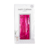 7) Party curtain 100x240cm - Flame Retardent - hot pink
