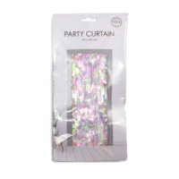 Party curtain 100x240cm - Flame Retardent - irredescent