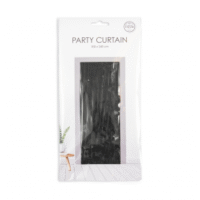 Party curtain 100x240cm - Flame Retardent - black