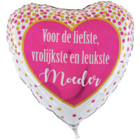 Alternative view of 3a) Liefste moeder ballonboeket (3 ballonnen)