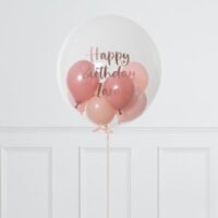 Alternative view of Gepersonaliseerde "Blossom" ballon