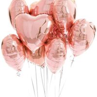 Alternative view of Helium gevulde folie HART ballonnen