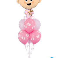 Folie ballon geboorte /babyshower