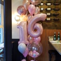 Ballon showdecoratie