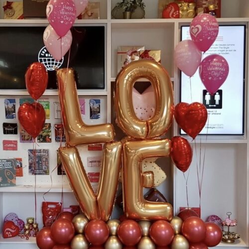 Love ballondecoratie (2 variaties)