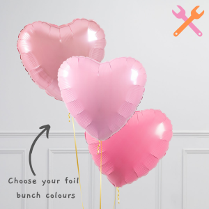 Ballon cijfer Rosegold 102 cm - Afbeelding 12