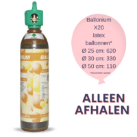 Heliumcilinder Ballonium N20 Verhuur