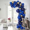 Organic Royal-navy balloonwave