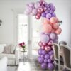 Organic Purple-pink balloonwave