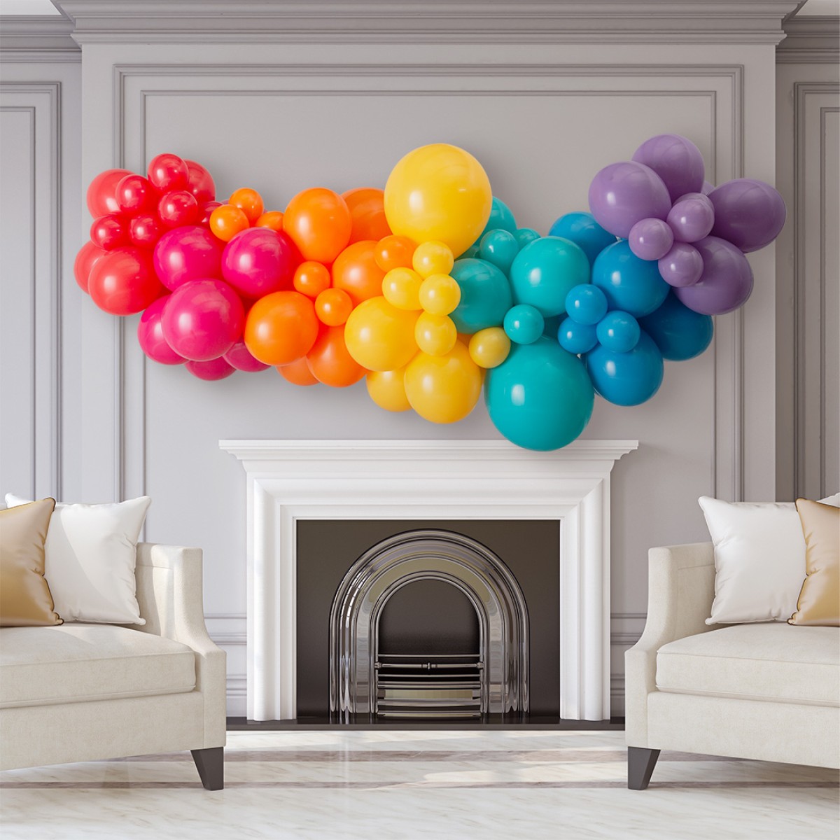 Organic Ballonslinger Rainbow