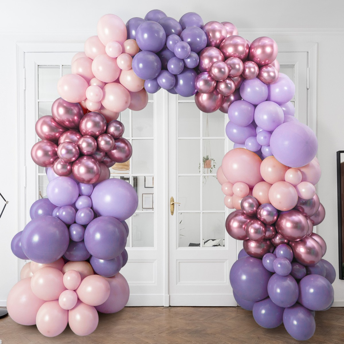 Organic Purple-pink ballonboog
