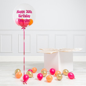 Gepersonaliseerde "Flamingo" ballon - Afbeelding 2