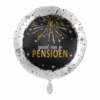 Folie ballon " geniet van je Pensioen"
