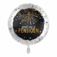Alternative view of Folie ballon " geniet van je Pensioen"