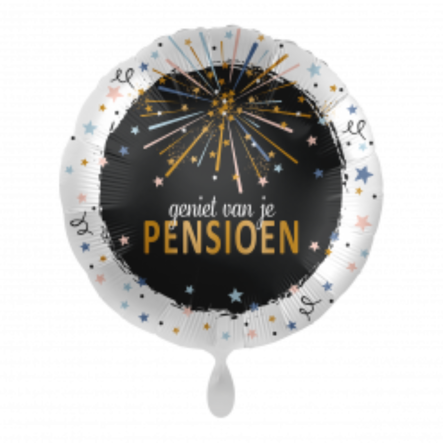 Folie ballon " geniet van je Pensioen" - Afbeelding 2