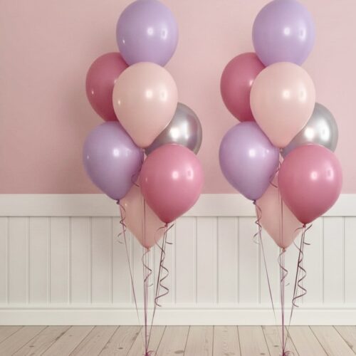 Helium ballon set Luxe Rosewood storm per tros